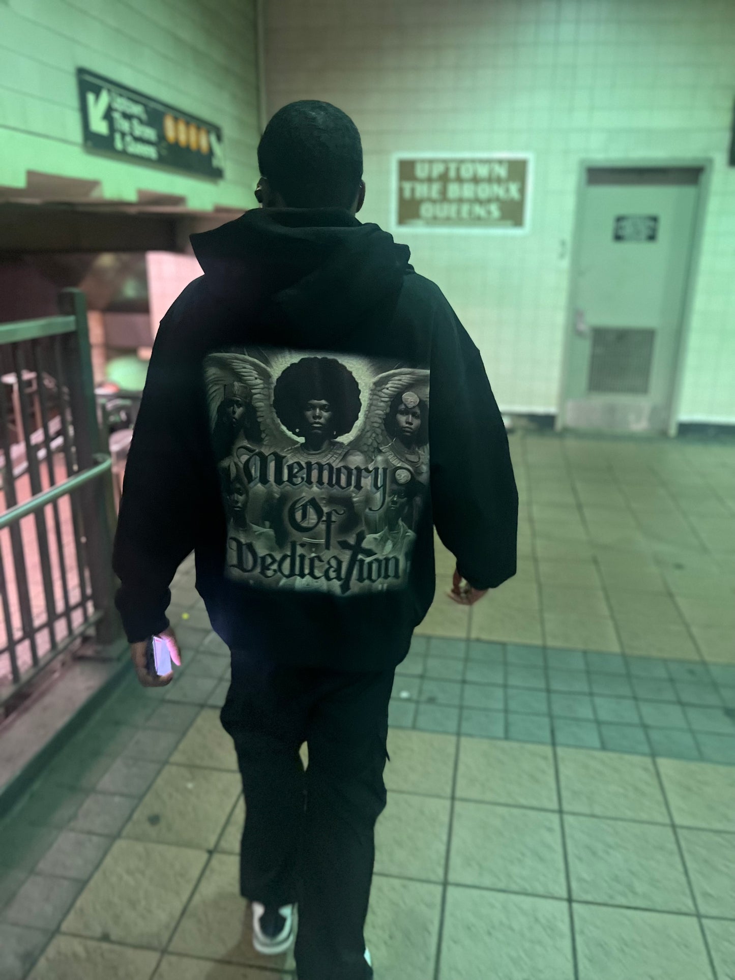 “Black Angel Party” Hoodie